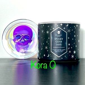 BBW Spooky Cider Lane Candle NEW